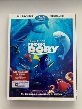 Finding Dory (Blu-ray, DVD 2016)